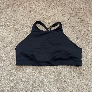 Old Navy High Neck black sports bra